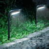 4 Pack Solar Outdoor Lights-150 Lumen Bright Solar Pathway Lights Waterproof with 2 Color Modes Path Lights Solar Powered for Walkway Driveway